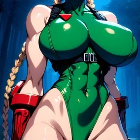 Mô hình Cammy phiên bản AI - File in 3D nhân vật game