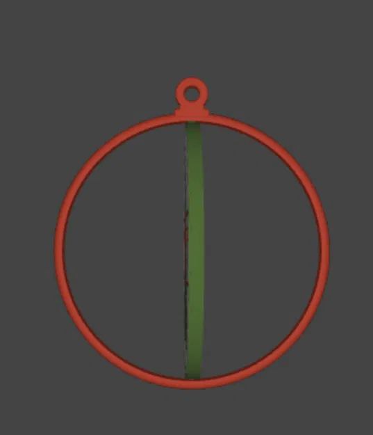 Đồ trang trí cây thông Noel 2026 có thể xoay (2026 Christmas Ornament) - Image 3