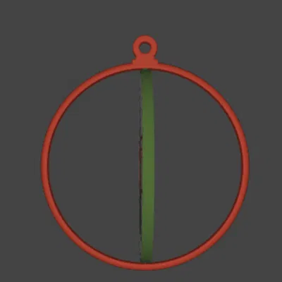 Đồ trang trí cây thông Noel 2026 có thể xoay (2026 Christmas Ornament)