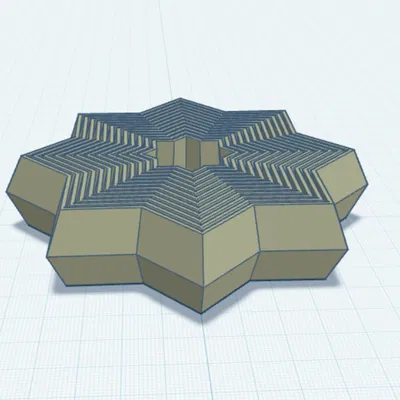 Star Fidget Độc Đáo - Món Đồ Chơi Giải Trí Tự In 3D Cực Chất