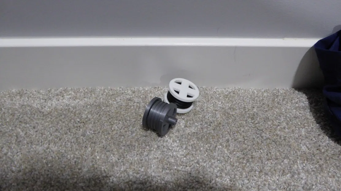 Tay nắm ngăn kéo hình cuộn Filament cho tủ IKEA độc đáo - Image 1