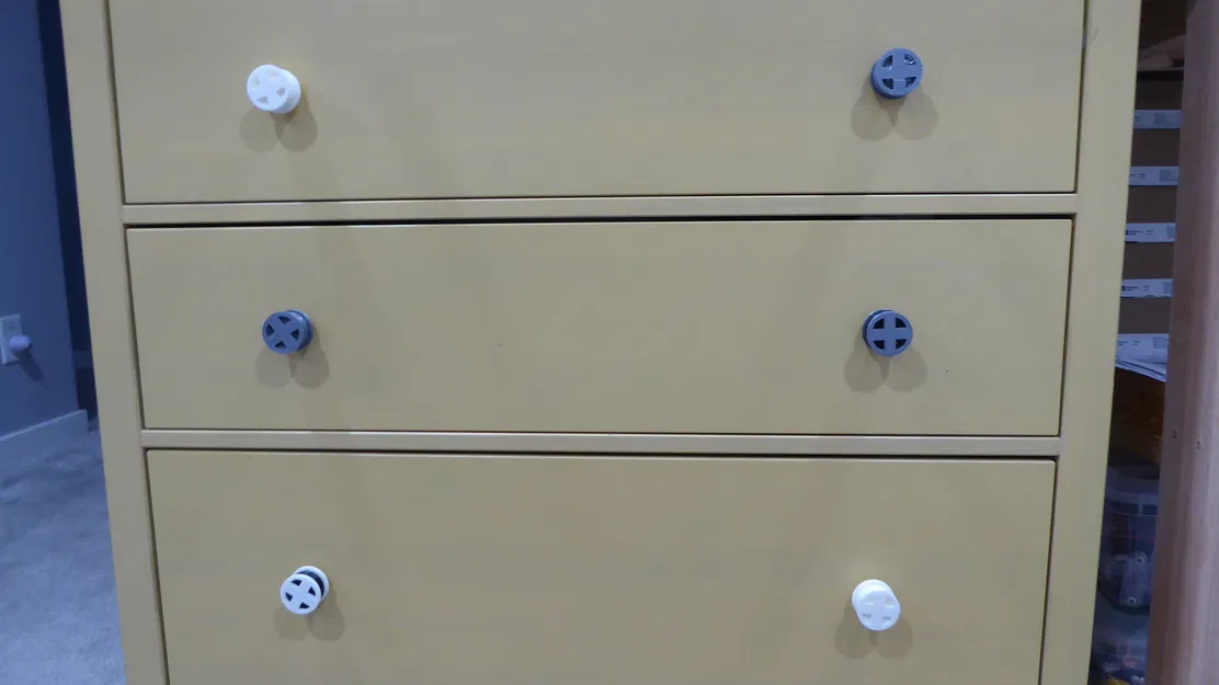 Tay nắm ngăn kéo hình cuộn Filament cho tủ IKEA độc đáo - Image 3