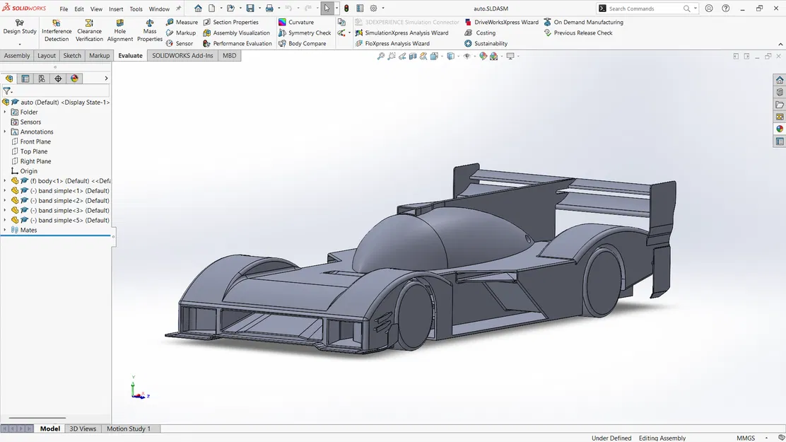 Mô hình xe đua phong cách LMP1 - Image 1