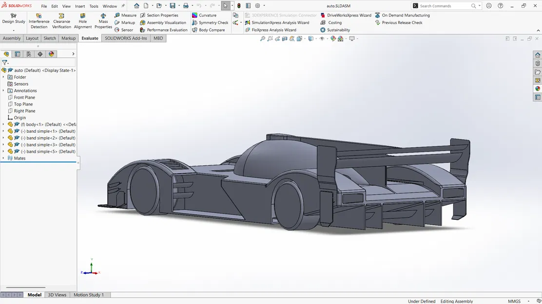 Mô hình xe đua phong cách LMP1 - Image 2