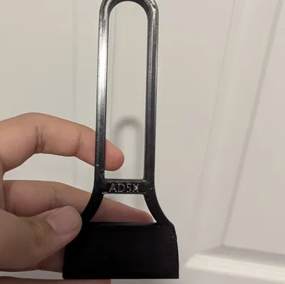 Dao cạo bàn in cho Flashforge AD5X - Thiết kế riêng biệt