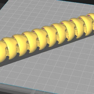 Mô hình rắn con Flexi Baby Snake in 3D cử động linh hoạt