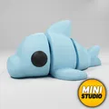 Mô hình chú cá heo khớp nối linh hoạt (Articulated Flexi Dolphin) - Thumbnail 1