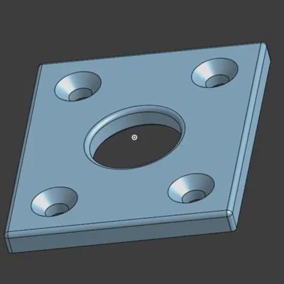 Bộ khung giữ vòng bi FR8ZZ cho robot FRC - In 3D hiệu quả