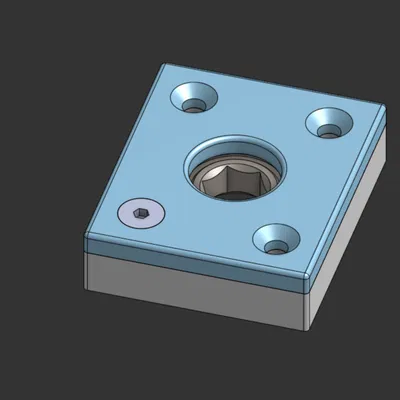 Bộ khung giữ vòng bi FR8ZZ cho robot FRC - In 3D hiệu quả