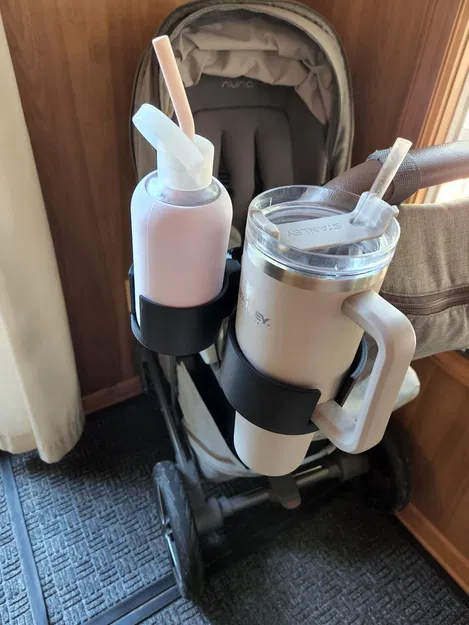 Giá Đựng Bình Nước Thời Trang Cho Xe Đẩy Nuna MIXX - Kiểu Trượt - Image 3