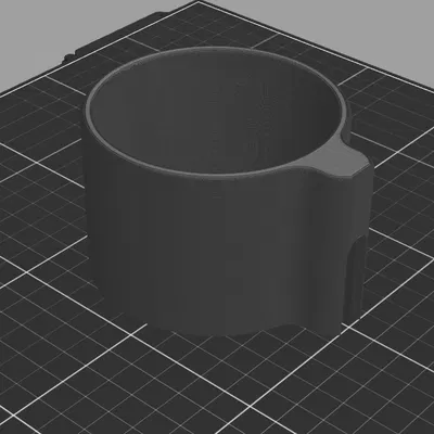 Giá đỡ cốc Yeti 12oz cho xe đẩy Nuna - Phụ kiện in 3D tiện ích