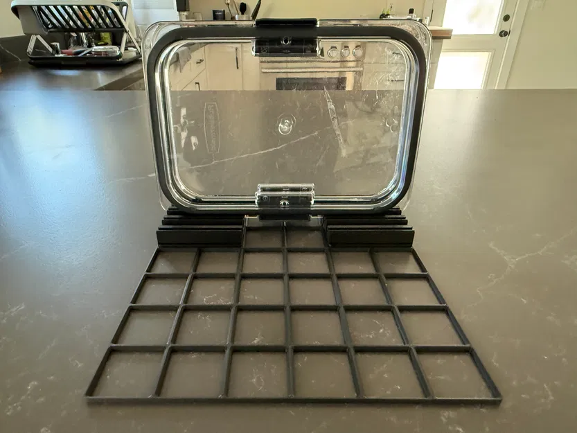 Rubbermaid Brilliance Lidfinity - Giá đỡ nắp hộp theo hệ Gridfinity - Image 2