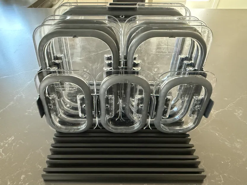 Rubbermaid Brilliance Lidfinity - Giá đỡ nắp hộp theo hệ Gridfinity - Image 4