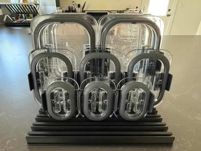 Rubbermaid Brilliance Lidfinity - Giá đỡ nắp hộp theo hệ Gridfinity - Image 5