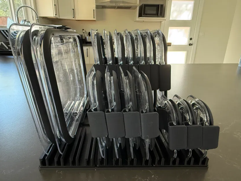 Rubbermaid Brilliance Lidfinity - Giá đỡ nắp hộp theo hệ Gridfinity - Image 6