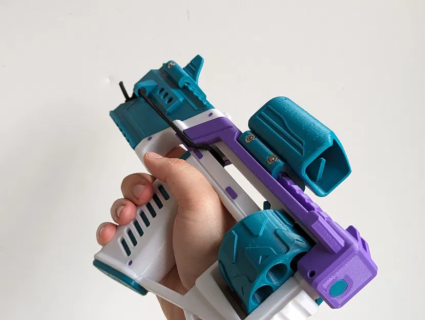 Bộ Thước Ngắm Cơ Khí Sci-fi Cho Nerf/Airsoft - Image 1