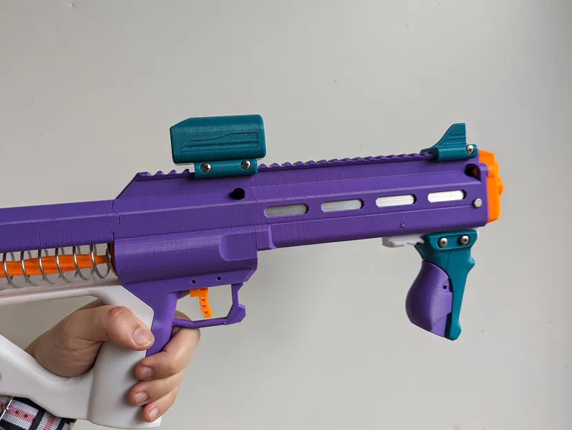 Bộ Thước Ngắm Cơ Khí Sci-fi Cho Nerf/Airsoft - Image 2