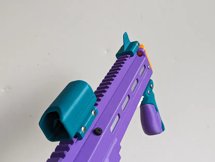 Bộ Thước Ngắm Cơ Khí Sci-fi Cho Nerf/Airsoft - Image 4