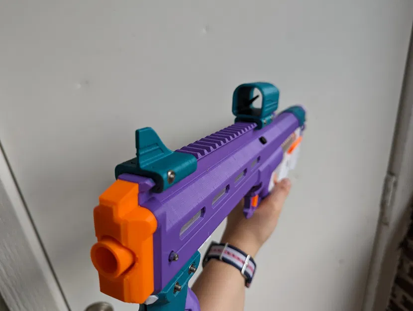 Bộ Thước Ngắm Cơ Khí Sci-fi Cho Nerf/Airsoft - Image 5