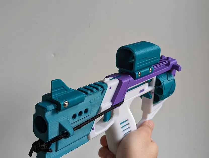 Bộ Thước Ngắm Cơ Khí Sci-fi Cho Nerf/Airsoft - Image 6