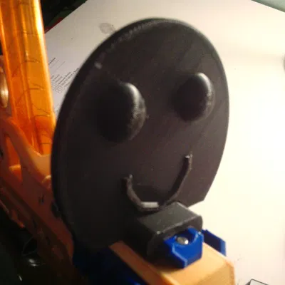 Khiên bảo vệ Tactical Picatinny Shield cho blaster - Phụ kiện in 3D