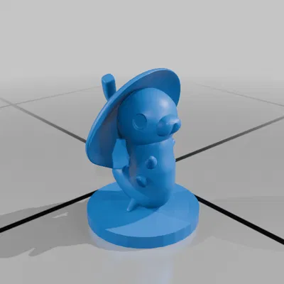 The Escaped Grub – Kẻ sống sót tại Hallownest – Tượng 60mm