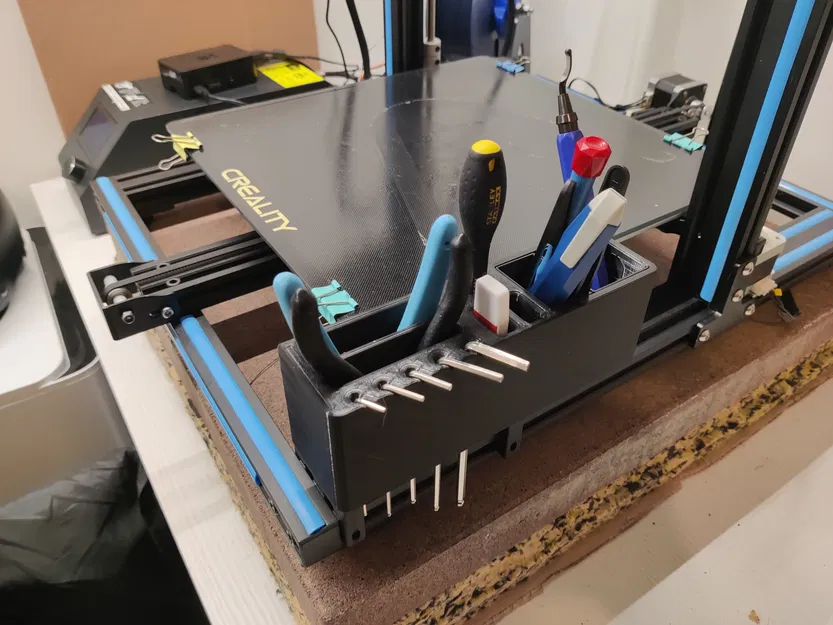 Giá đỡ dụng cụ cần thiết có ngàm gắn thanh nhôm 4020 - Image 1