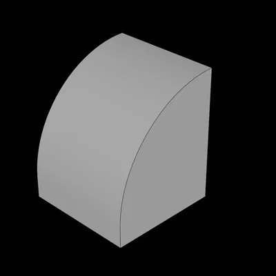 Mô hình gạch lắp ráp tương thích Lego 1x1 mặt cong in 3D