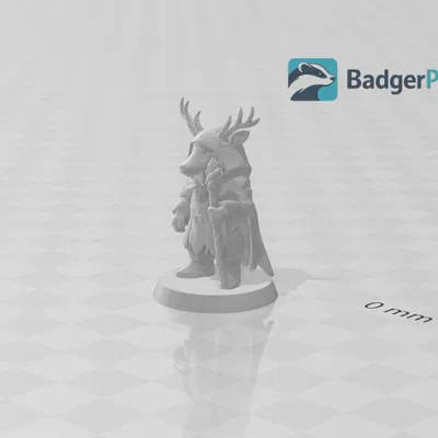 Bộ sưu tập mô hình nhân vật hươu (The Deer Collection) cho game RPG