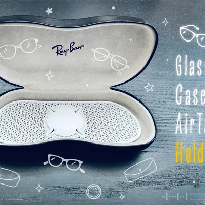 Ốp giữ AirTag cho hộp kính