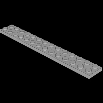 Tấm nền Lego tương thích 2x14 - File in 3D chất lượng cao