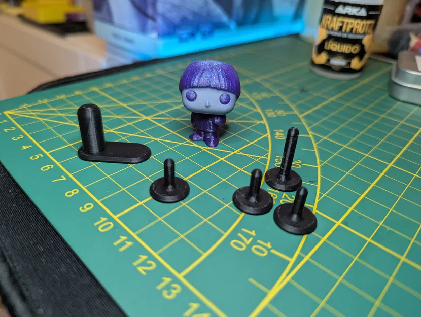 Chân đế hỗ trợ mô hình Stranger Things KinderJoy in 3D - Image 3