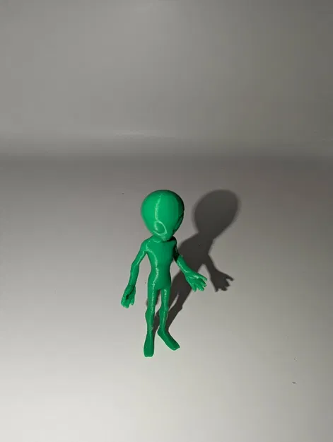 Mô hình người ngoài hành tinh đơn giản (Simple Alien Figure) - Image 1