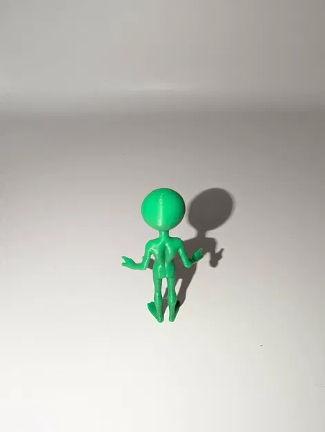 Mô hình người ngoài hành tinh đơn giản (Simple Alien Figure) - Image 2