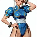 Mô hình 3D nhân vật Chun-Li phong cách game đối kháng - Thumbnail 2