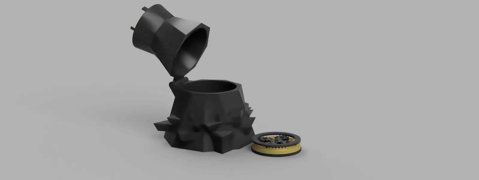 Mô hình nhẫn The One Ring với cơ chế bánh răng 3D độc đáo - Image 1