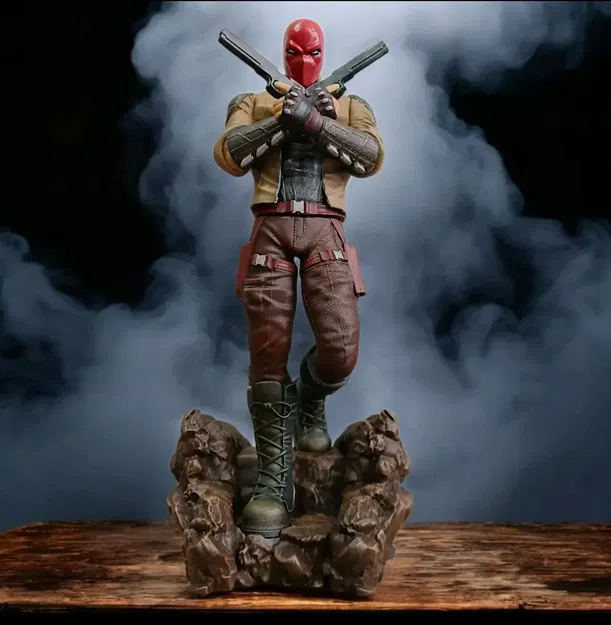 Mô hình 3D Red Hood phong cách Deadpool cực ngầu - Image 2