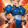 Mô hình 3D Chun-Li (Street Fighter) phong cách anime cá tính - Thumbnail 2