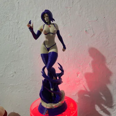 Mô hình 3D Raven DC Comics phiên bản nghệ thuật đầy cuốn hút