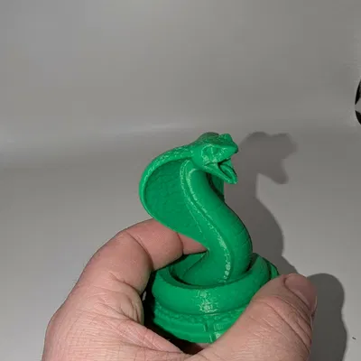 Mô hình Rắn Hổ Mang (Snake Monster) - In 3D Chi Tiết