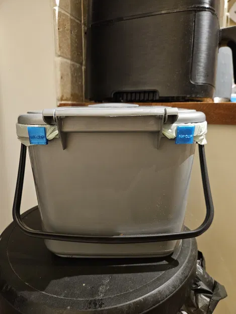 BIN CLIP - Kẹp giữ túi rác cho thùng rác hữu cơ - Image 3