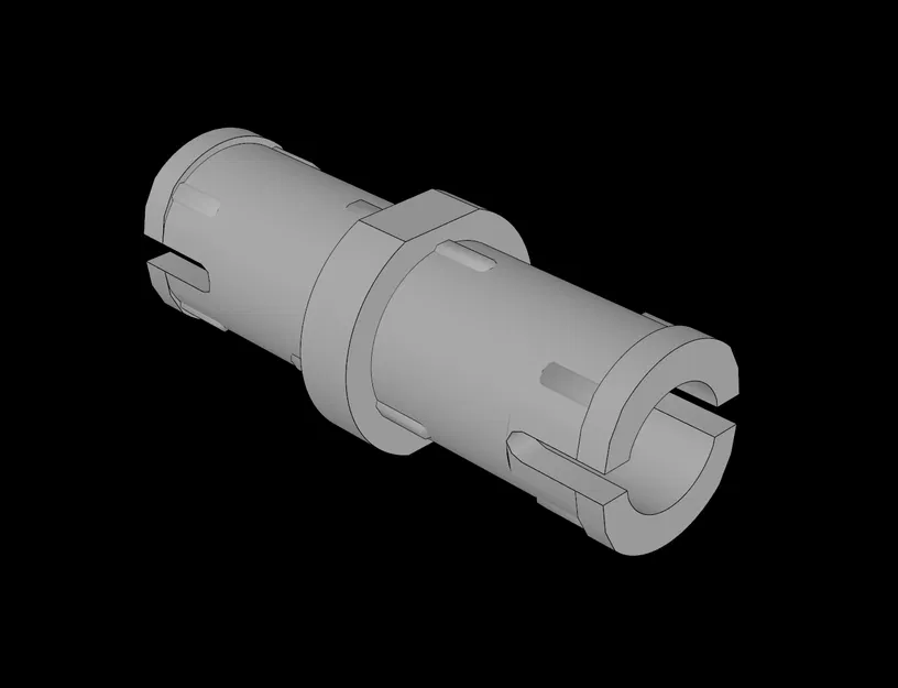 Mẫu in 3D chốt Technic Pin tương thích với Lego - Image 1