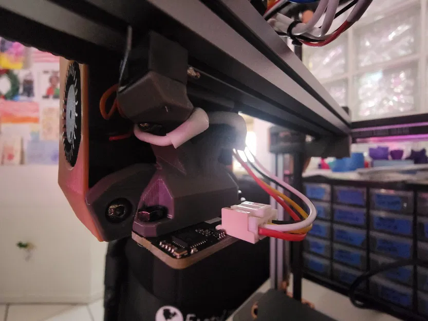 Ngàm gắn cảm biến Beacon cho AntHead HF Duct - Phụ kiện in 3D chính xác - Image 1