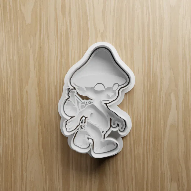 Bộ Khuôn Cắt Bánh Quy Brainrot Characters STL | Khuôn Fondant Hoạt Hình | In 3D - Image 2