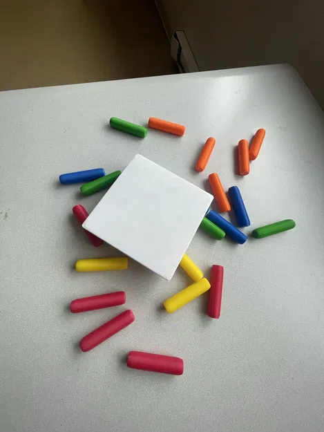 Bộ trò chơi phân loại màu sắc (Peg Sorting Game) cho bé - Image 3