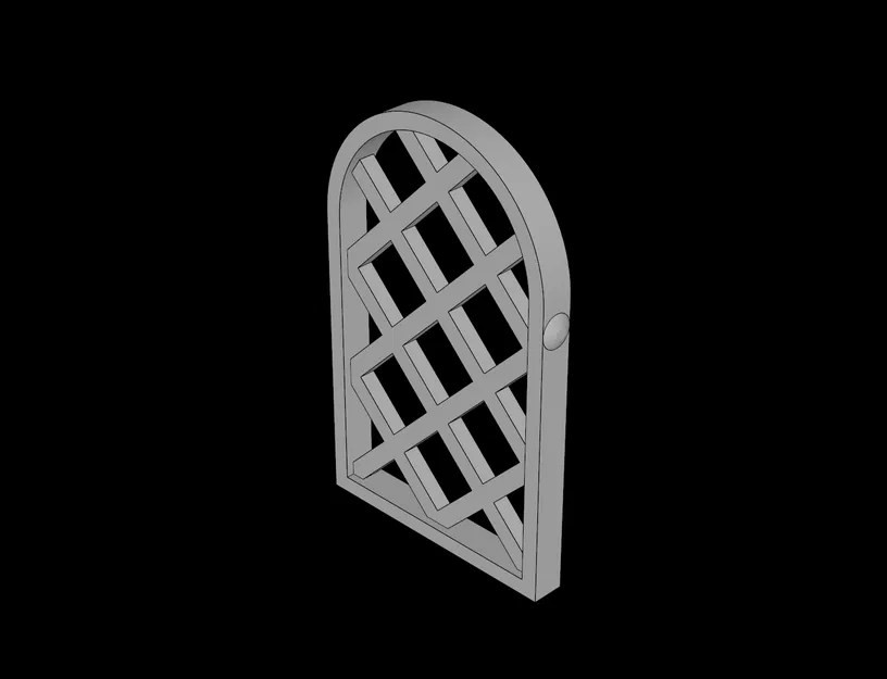 Cửa sổ vòm cổ điển tương thích với hệ thống lắp ráp Lego - Image 1