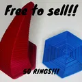 Stretchy Hexagon Fidget – Đồ chơi lục giác co giãn độc đáo - Thumbnail 1