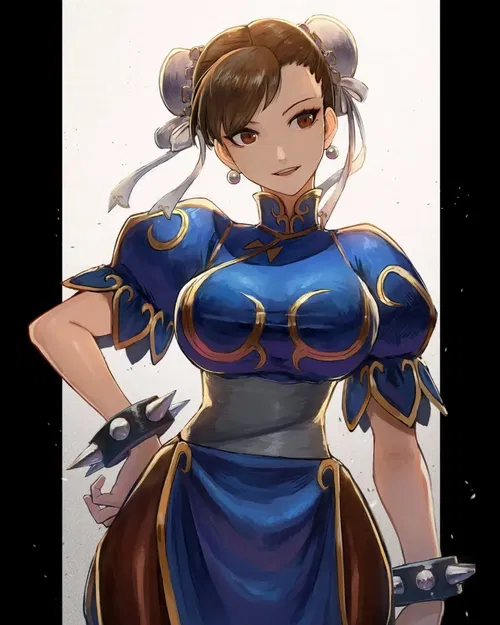 Mô hình 3D Chun-Li 7 ấn tượng - Phù hợp trưng bày và sưu tầm - Image 2