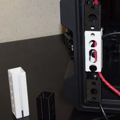 Ống Quản Lý Cáp Gắn Trụ Server Rack 1U/2U