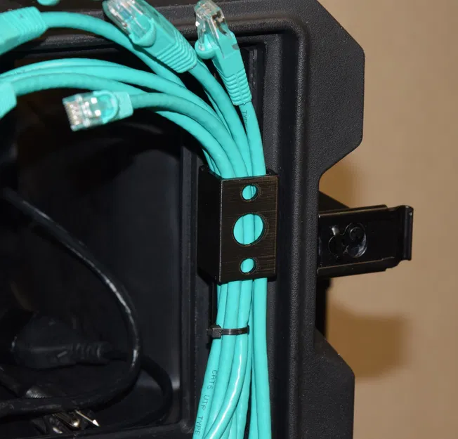 Ống Quản Lý Cáp Gắn Trụ Server Rack 1U/2U - Image 2